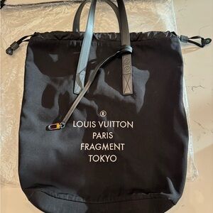 Louis Vuitton Black Fragment Tokyo Tote (rare)